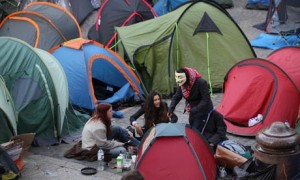 Protesters-at-the-Occupy-Wallstreet